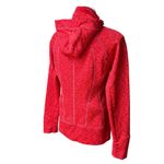 Athleta Orange Pink Space Dye Full Zip Hooded Sweatshirt Jacket, Sz M Red Size M Photo 3