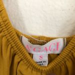 A'Gaci Frill Layered Bodysuit Mustard S Photo 3