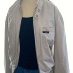 Vintage 80’s World Travelers Club Bomber Jacket Tan Size M Photo 0