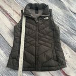 The North Face  Women's Gray/Black Quilted Down Puffer Vest Photo 7