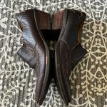 Ariat  low brown leather western heeled booties Photo 7