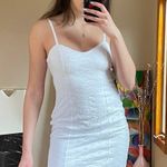 EXPRESS Cut-out Eyelet Sheeth Dress Photo 3