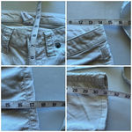 London Jean Ivory Corduroy Skinny Pants Women’s Size 4 Low Rise Y2K Retro Gorp White Photo 3