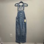 Levi's NEW Levi’s Women’s Denim Overalls XS Classic Blue Jean Bib Straight Leg Utility Photo 3