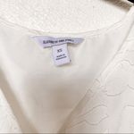 Elizabeth and James  Peplum Top Marshmallow Size XS Photo 8