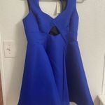 Mustard Seed NWT -  cut-out Mini Dress in royal blue size Medium- Photo 0