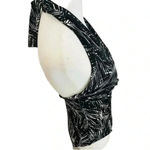 Michael Kors MICHAEL black & white haulter swimsuit ☀️ Size 12 Photo 9