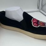 Soludos  Sugar Skull Suede Slip on Sneakers Photo 3