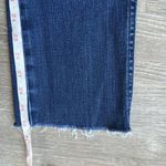 MOTHER High Waisted Rascal Slice Sneak Fray Sake To Me Jeans Blue Size 27 Photo 8