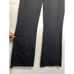 Meshki NEW  Rue Knit Flared Pants Ribbed Black Size Small Photo 6