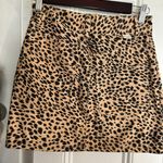 Billabong Leopard Denim Skirt Photo 1
