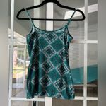 Nollie green Aztec print hunter green tank top Photo 3