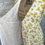 Harper Francesca’s  Yellow Wrap Dress Photo 4