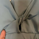 Apana  Women's Blue Grey Front Knot Sports Bra Photo 2