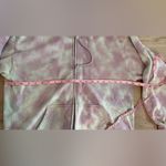 TNA cozy fleece pink green tie dye zip up sweatshirt size 1 Photo 4