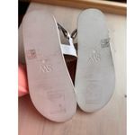 Stuart Weitzman ivory Vail Croc Embossed Sport Sandal size 7 Photo 6