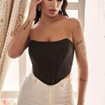 SheIn Black Corset Top Photo 0