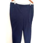 Lane Bryant  Blue Stretchy On-The-Go Slim Ankle Pant Sz 18 Photo 9