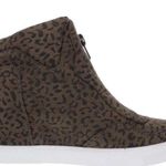 Coconuts by Matisse 7.5 M Long Live Animal Print High-Top Wedge Sneaker Boot Photo 1