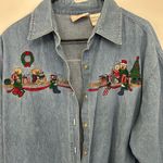 Faded Glory  Light Blue Denim Shirt Photo 1