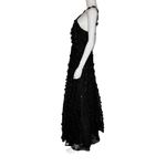 Eliza J  Women’s Floating Flowers Halter Style Ball Gown Black Sz 10 NWT Photo 2