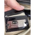 Badgley Mischka American Glamour x  Bag Black Leather Hobo Shoulder Bag Purse Y2K Photo 7