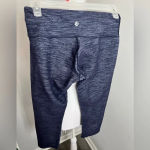 Lululemon  athletica wunder under naval‎ blue leggings- size 4 Photo 5