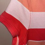 IZOD  Striped Polo White/Coral​ Photo 2