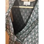 3.1 Phillip Lim  Sleeveless Silk Geometric Dress Sz. 8 Photo 4