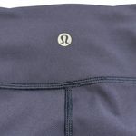 Lululemon Leggings Womens Size 4 Navy Blue Wunder Under Sheer Inserts Activewear Photo 7