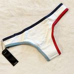 NWT Tavik Jayden Americana Color Blocked Moderate Coverage Bikini Bottom Photo 2