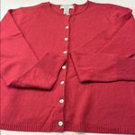 Covington  Red Cashmere Sweater Photo 6