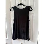 Urban Outfitters “Cooperative” Small Black Flowy Loose Tunic Tank Top Photo 2