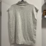Sincerely Jules  mock neck grey sweater vest Photo 2