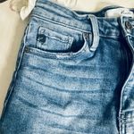 KanCan Madeline Triple Fray Hem High Rise Denim Cut Off Shorts Blue Size 27 Photo 5