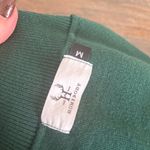 Red Dress Boutique Emerald Green Eyelet Sweater Size Medium Cottagecore Cabincore Feminine Holiday Photo 5