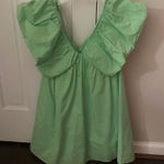 Day + Moon mini dress in green Photo 0