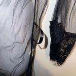 SheIn Black Sheer Lacy Cover up New & UNUSED NO TAGS no belt either SIZE XXL Photo 10