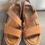 Sofft Pru Pinecone Tan Lug Sole Sandal Platform Sole Sandals Nubuck‎ Size 7 Photo 0