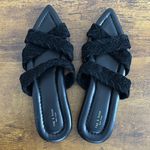 Rag and Bone NWOT  Lewis Woven Suede Sandal Women's 7 Black/ EU 37 Pointed Toe Photo 0