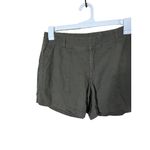 Apt. 9  Womens Size 10 Olive‎ Green Linen Rayon Front Pockets Casual Shorts Photo 2