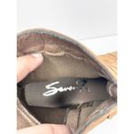 Seven7  Booties Womens Size 6 Tan Bestie Zip Up Block Heel Round‎ Toe Boots Photo 5