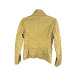 Burberry ‎ Women's Quilted Jacket Mustard Yellow Size XS Photo 2
