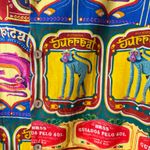 Farm Rio  Graphic Scalloped Mini Shirt Dress, Size L Photo 11