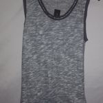 Miss Me  L Black Silver Tank Top Photo 0