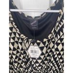 Unlisted Decoded Womens Black Tan Short‎ Sleeve Tunic Size Large Photo 1