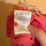 Sézane Sezane Louisah Pink Eyelet Short Sleeve Blouse Photo 6