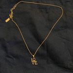 Saint Laurent Love Necklace in Metal Photo 1
