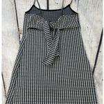 Topshop Black & White Gingham Mini Dress Photo 10