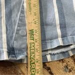 Kut From The Kloth  Connie Striped Asymmetrical Wrap Denim Mini Jean Skirt‎ 16 Photo 4